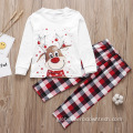 China Fashion Christmas Pajamas Sets for stripe Pajamas Set Manufactory